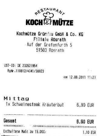 fhoz Hffner Kochmtze Restaurant